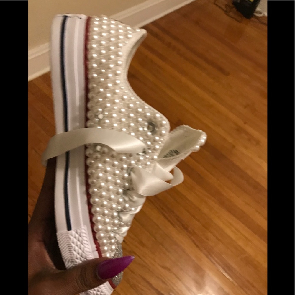 Only Worn Once For An Event Converse - image 4